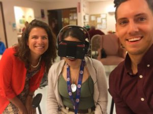 Family First Brings Virtual Reality to St. Johnland Adult Day Program